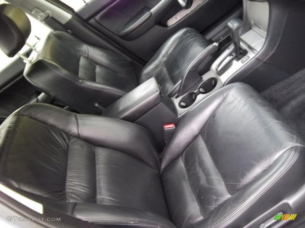 2003 Accord EX V6 Sedan - Satin Silver Metallic / Black photo #21