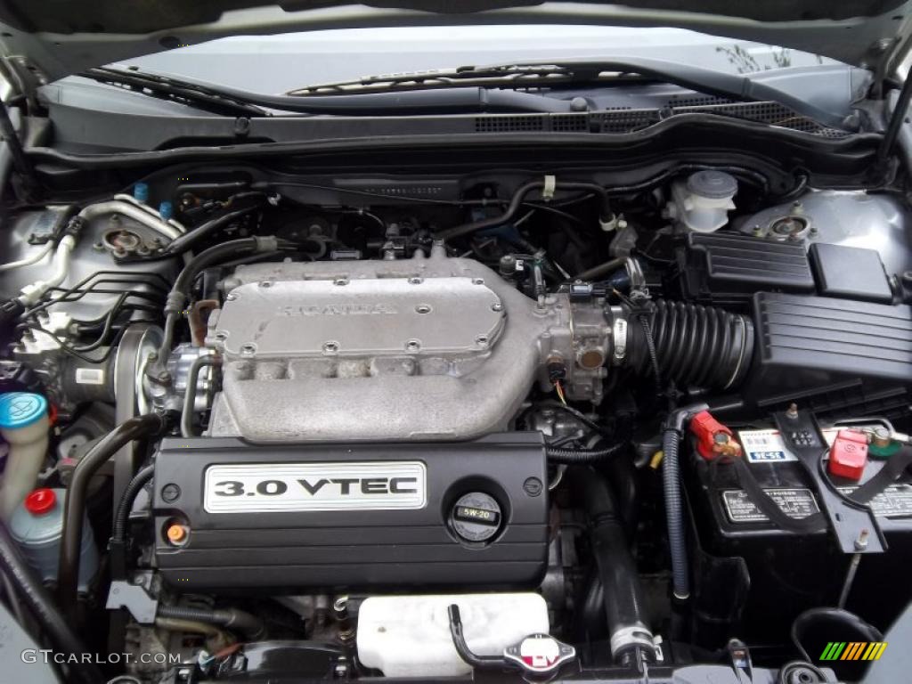2003 Accord EX V6 Sedan - Satin Silver Metallic / Black photo #26