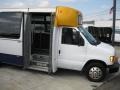 2004 Oxford White Ford E Series Cutaway E450 Commercial Passenger Bus  photo #4