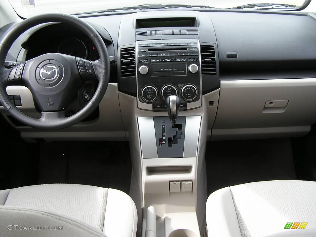 2008 MAZDA5 Touring - Crystal White / Sand photo #8