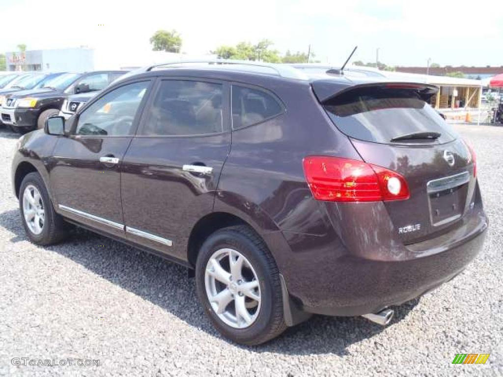 2011 Rogue SV - Black Amethyst / Black photo #2