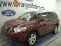 2008 Salsa Red Pearl Toyota Highlander Limited 4WD  photo #1