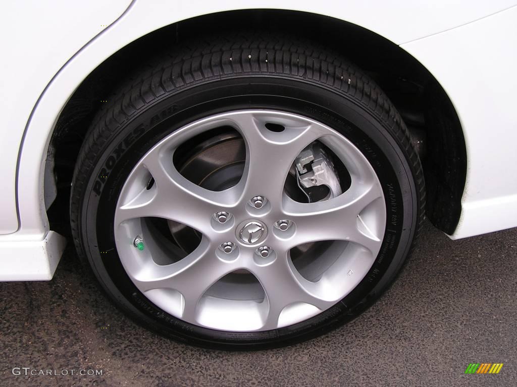 2008 MAZDA5 Touring - Crystal White / Sand photo #17