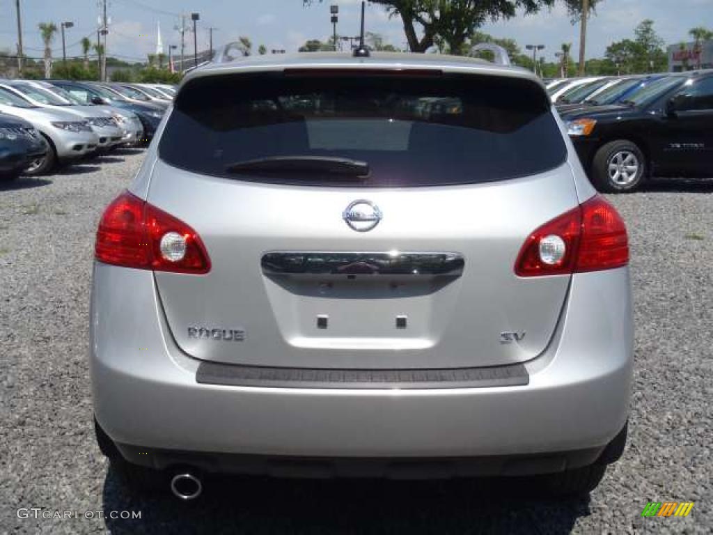 2011 Rogue SV - Silver Ice Metallic / Black photo #3