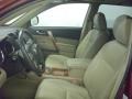 2008 Salsa Red Pearl Toyota Highlander Limited 4WD  photo #19