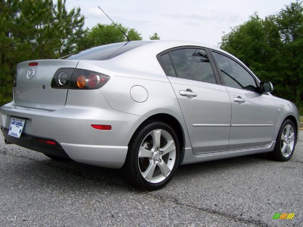 2005 Sunlight Silver Metallic Mazda MAZDA3 s Sedan 48387764 Photo 3
