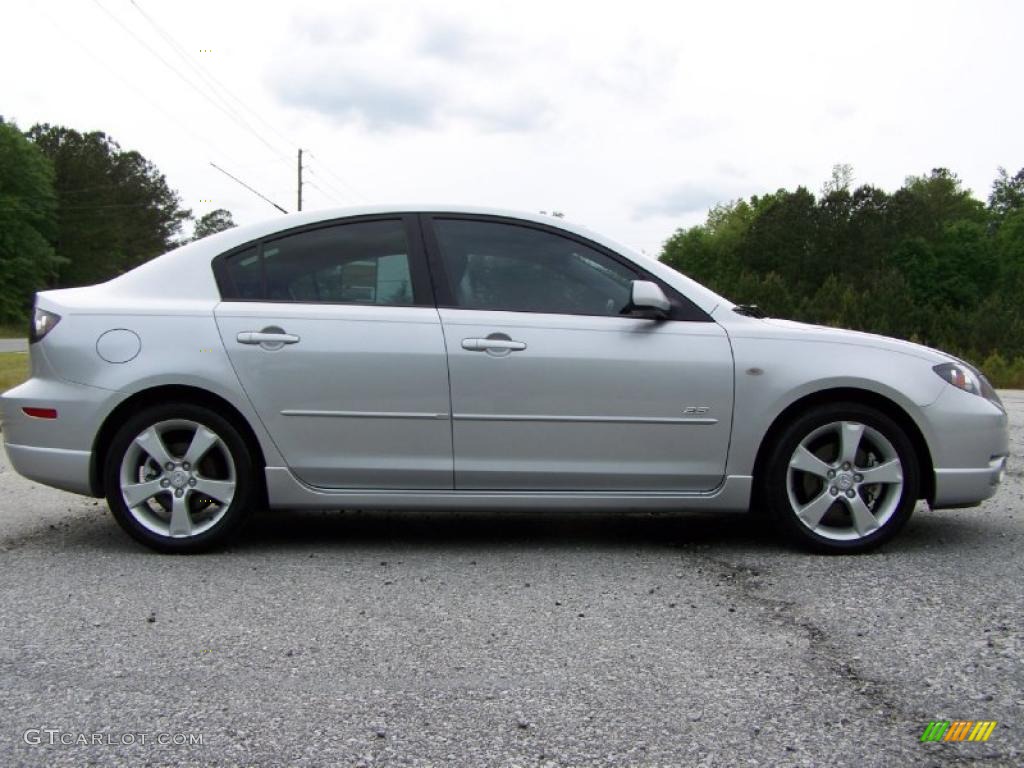 Sunlight Silver Metallic 2005 Mazda MAZDA3 s Sedan Exterior Photo #48392715