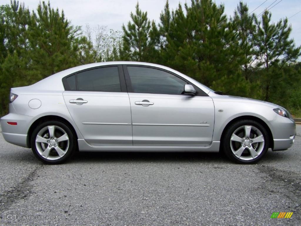 Sunlight Silver Metallic 2005 Mazda MAZDA3 s Sedan Exterior Photo #48392979