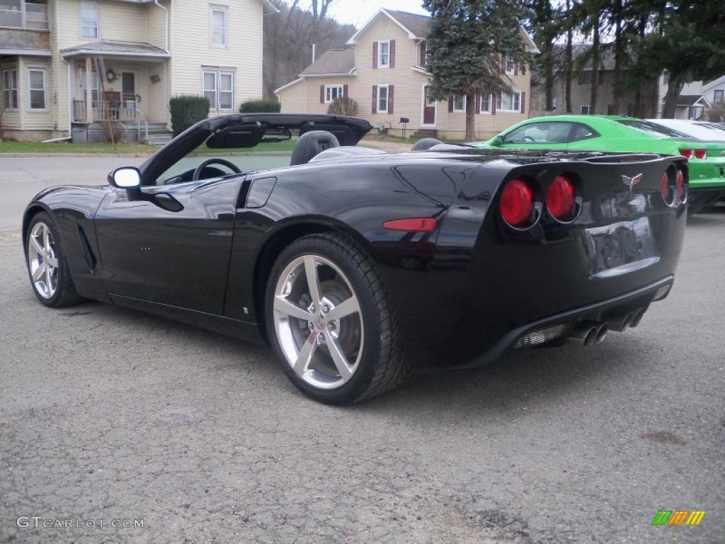 Black 2009 Chevrolet Corvette Convertible Exterior Photo #48393297