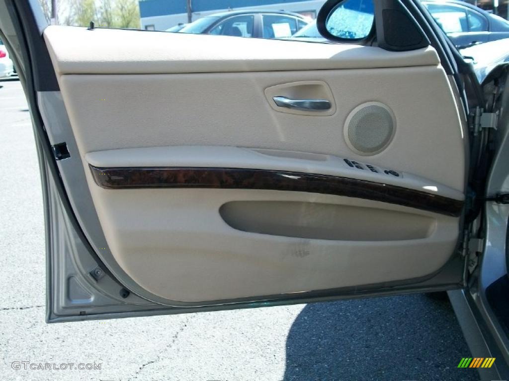 2007 3 Series 328xi Sedan - Platinum Bronze Metallic / Beige photo #9