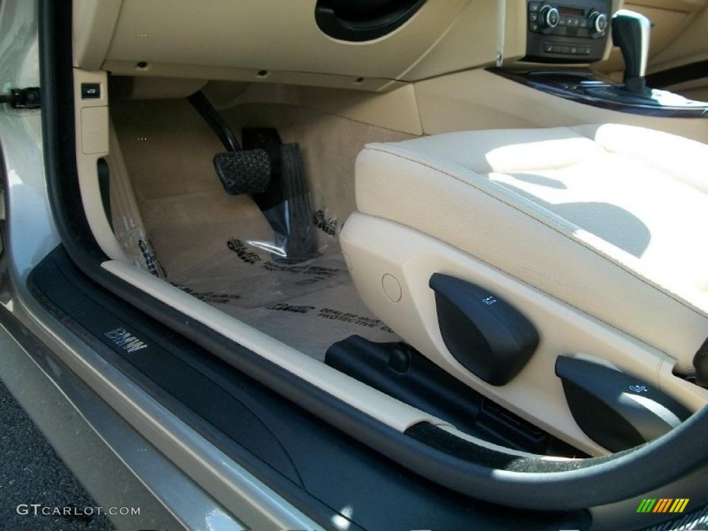 2007 3 Series 328xi Sedan - Platinum Bronze Metallic / Beige photo #11