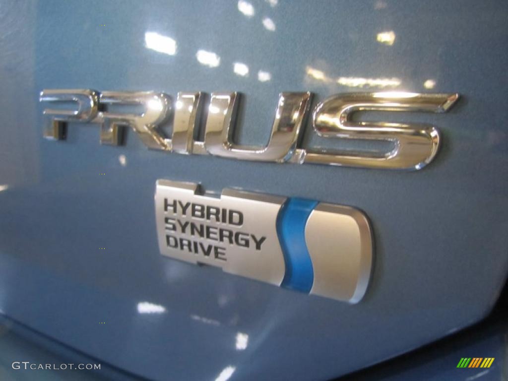 2007 Prius Hybrid - Seaside Blue Pearl / Dark Gray photo #14