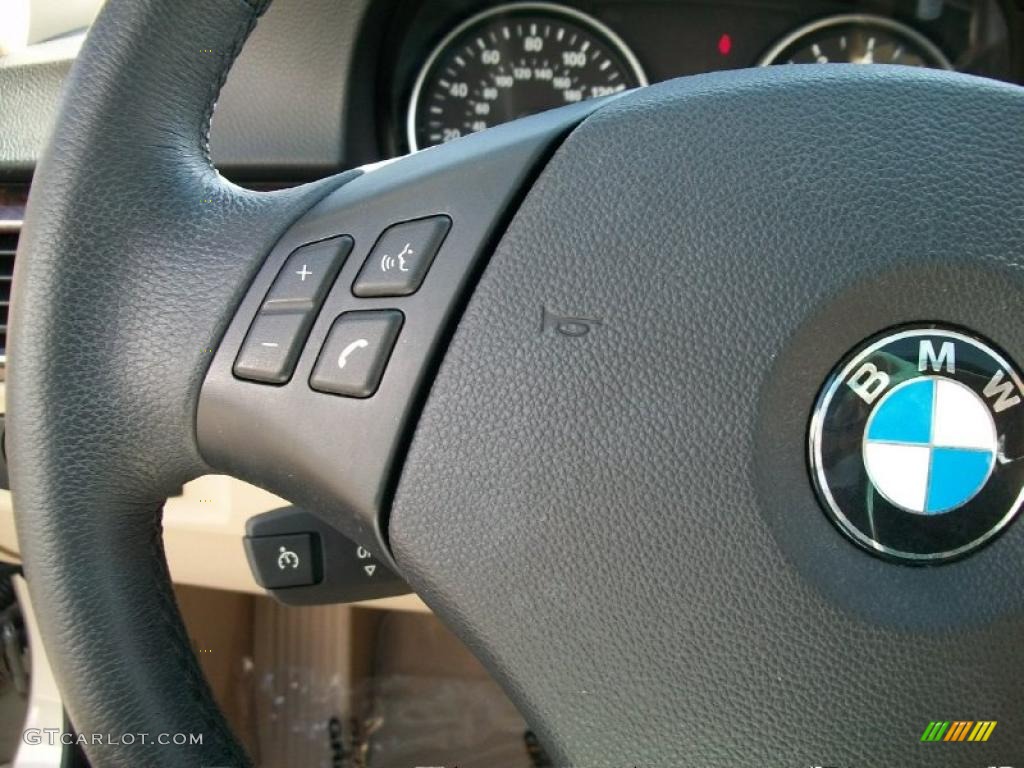 2007 3 Series 328xi Sedan - Platinum Bronze Metallic / Beige photo #16
