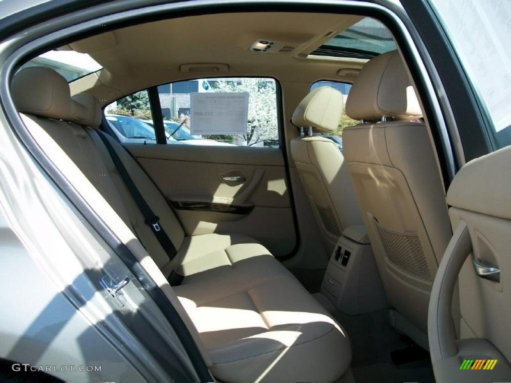 2007 3 Series 328xi Sedan - Platinum Bronze Metallic / Beige photo #25