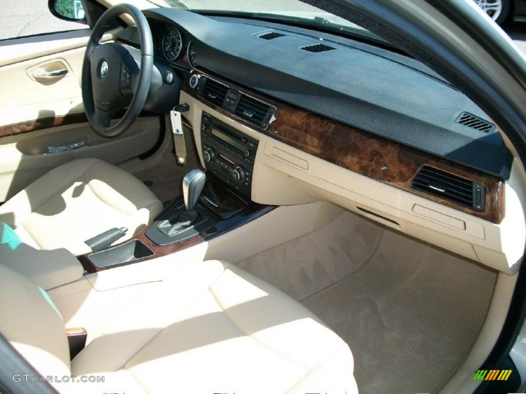 2007 3 Series 328xi Sedan - Platinum Bronze Metallic / Beige photo #27
