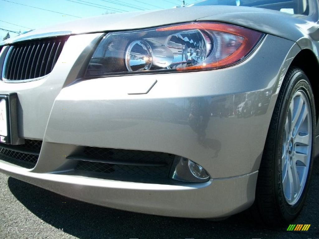 2007 3 Series 328xi Sedan - Platinum Bronze Metallic / Beige photo #32