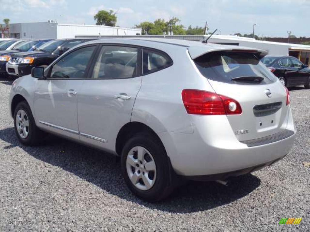 2011 Rogue S - Silver Ice Metallic / Black photo #2