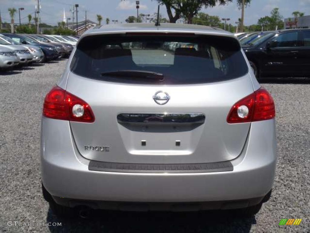 2011 Rogue S - Silver Ice Metallic / Black photo #3