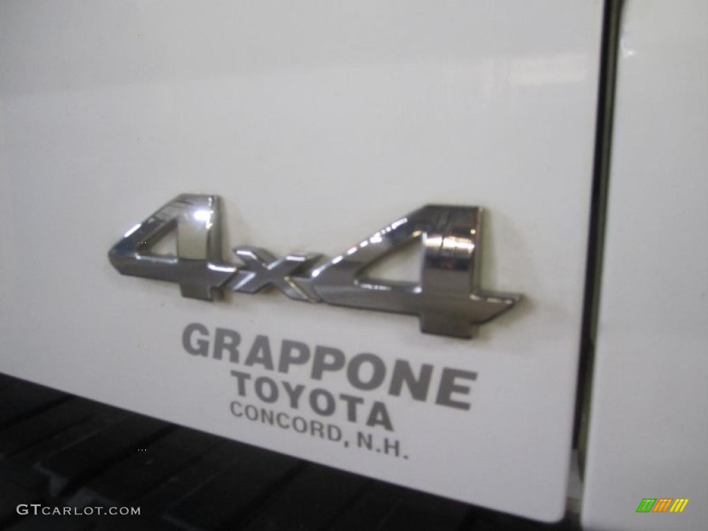2008 Tundra Double Cab 4x4 - Super White / Graphite Gray photo #15