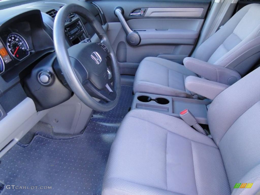 Gray Interior 2008 Honda CR-V LX Photo #48395415