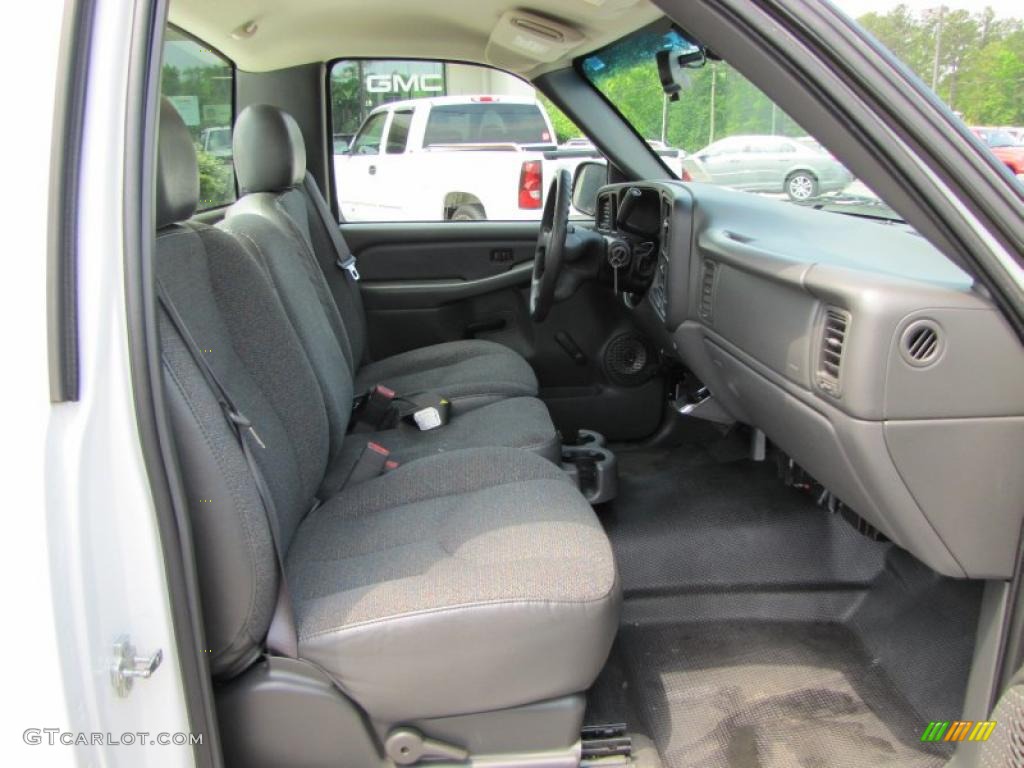 2006 Silverado 1500 Work Truck Regular Cab - Summit White / Dark Charcoal photo #11