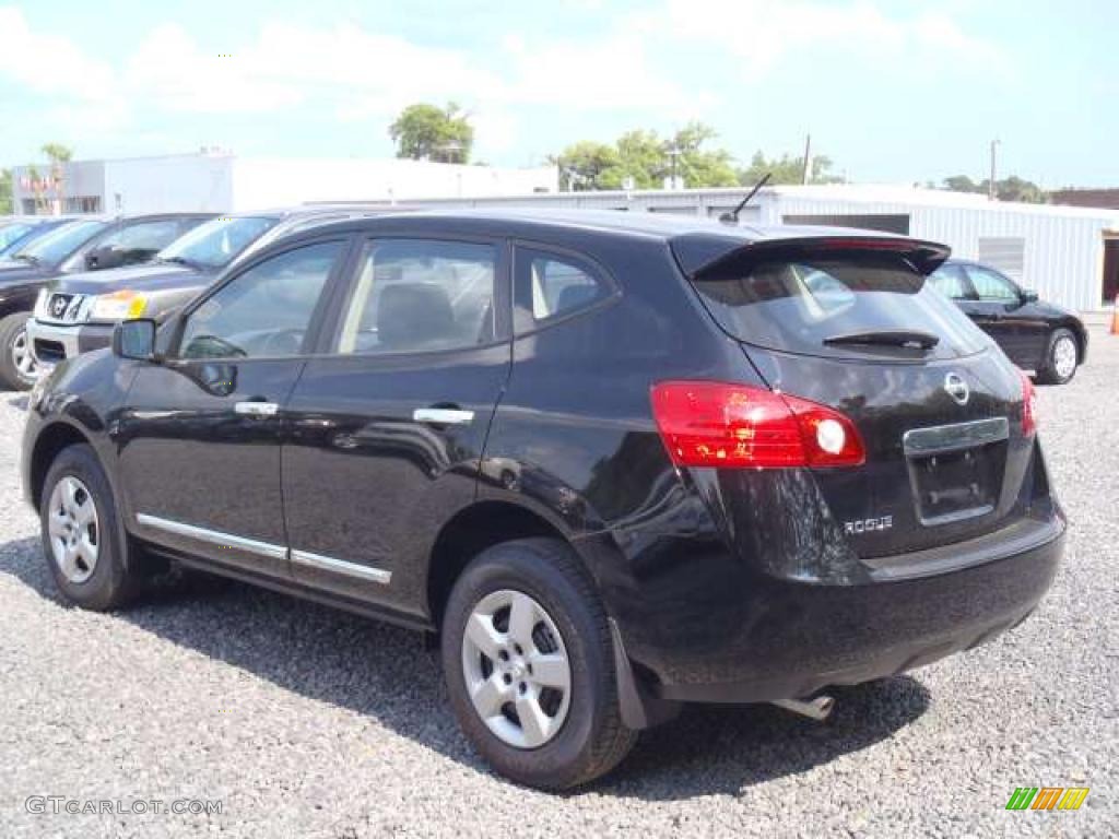 2011 Rogue S - Wicked Black / Black photo #2