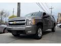 2008 Graystone Metallic Chevrolet Silverado 1500 LT Crew Cab 4x4  photo #3