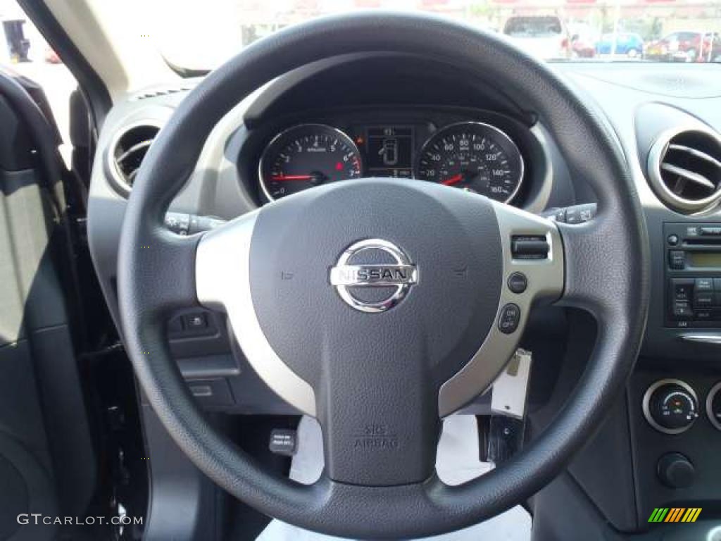 2011 Rogue S - Wicked Black / Black photo #6
