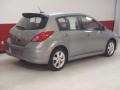 2010 Magnetic Gray Metallic Nissan Versa 1.8 SL Hatchback  photo #3