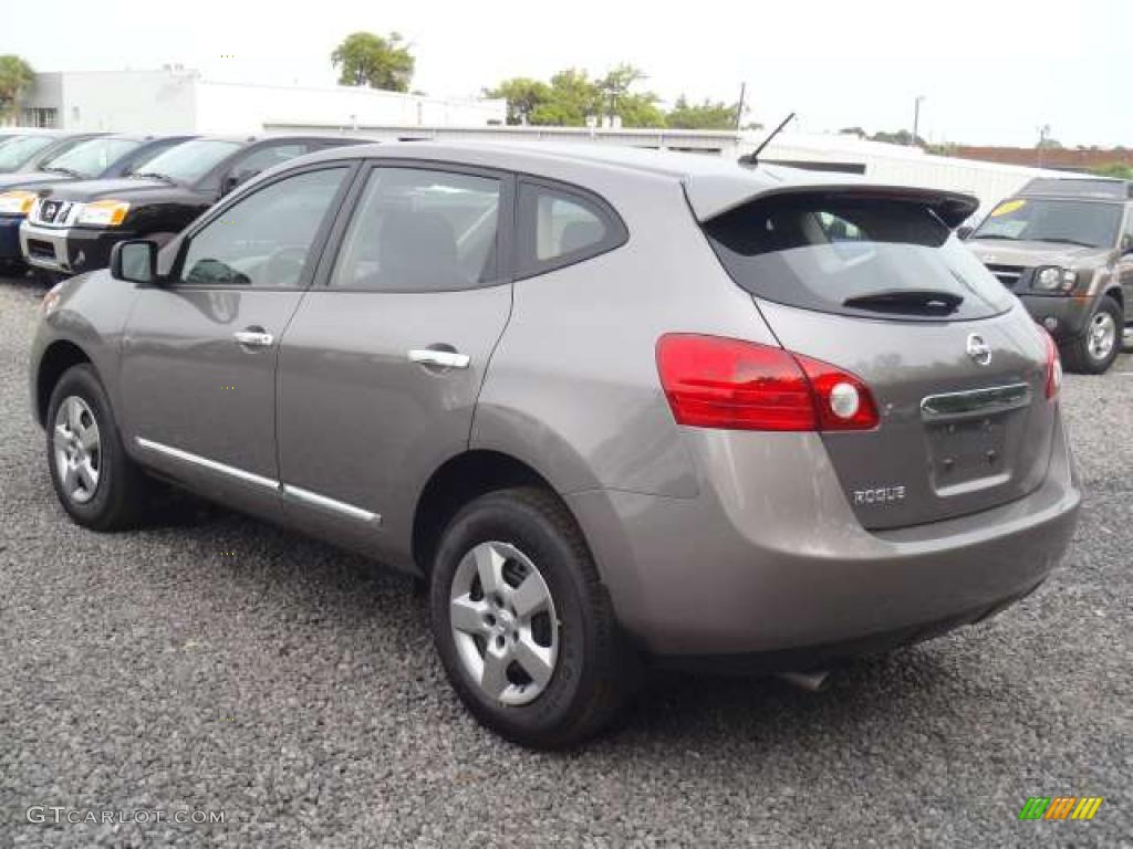 2011 Rogue S - Gotham Gray Metallic / Black photo #2