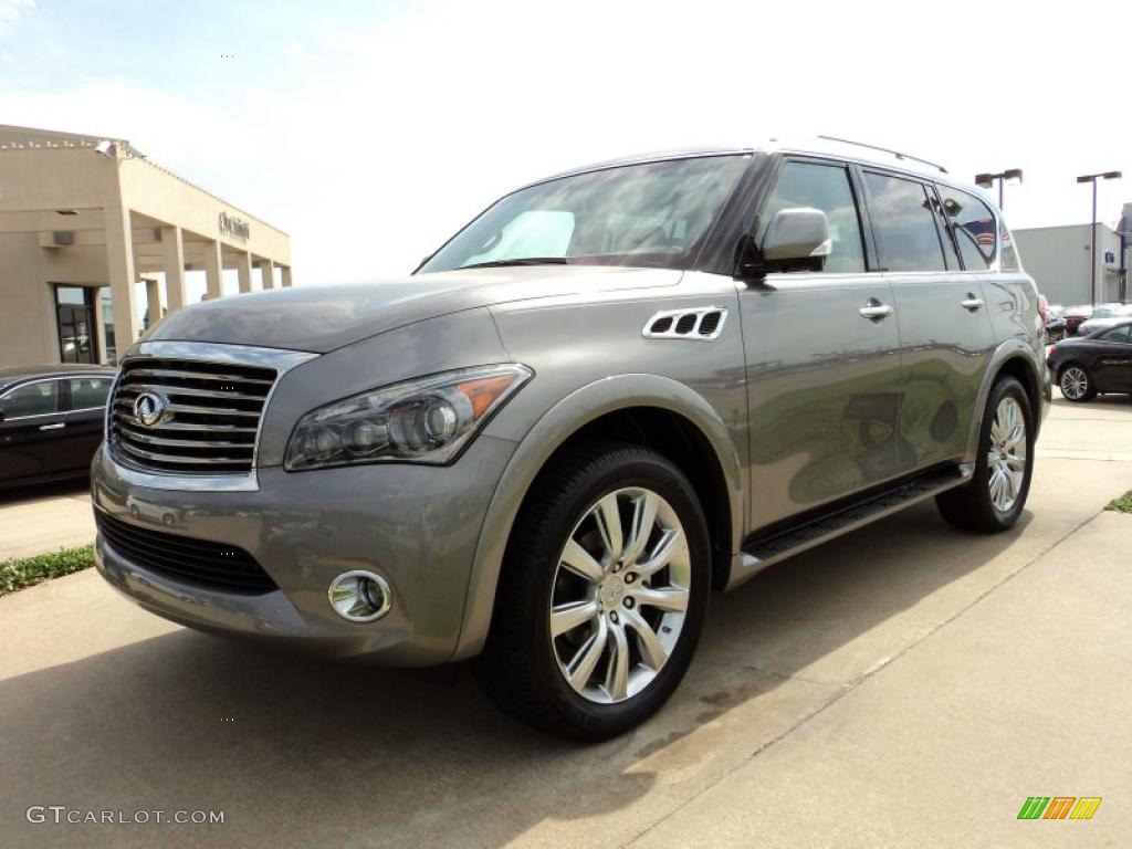 2011 QX 56 - Platinum Graphite / Graphite photo #1