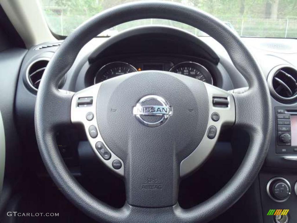 2011 Rogue SV - Wicked Black / Black photo #7