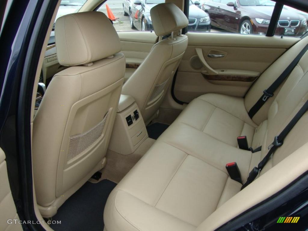 2007 3 Series 335xi Sedan - Monaco Blue Metallic / Beige photo #12