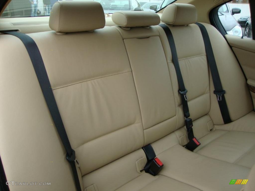 2007 3 Series 335xi Sedan - Monaco Blue Metallic / Beige photo #13