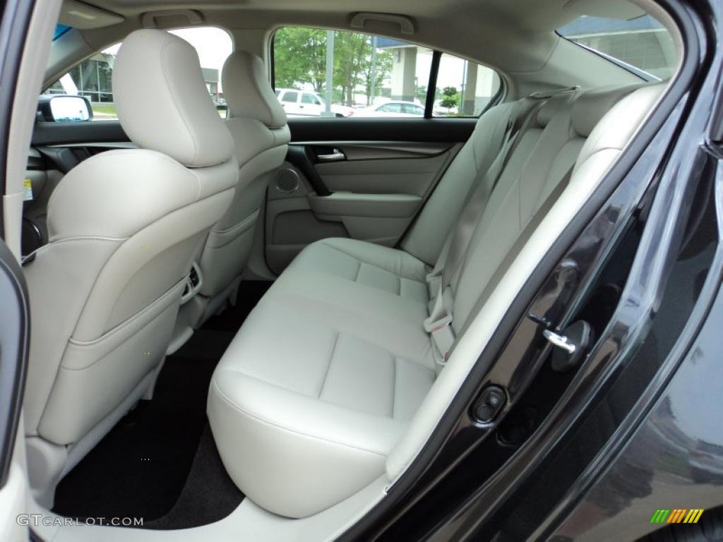 Taupe Interior 2012 Acura TL 3.5 Technology Photo #48398244