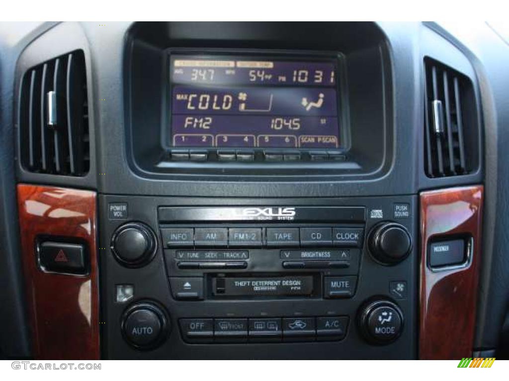 2003 RX 300 AWD - Black Onyx / Black photo #15