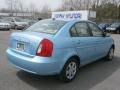 2010 Ice Blue Hyundai Accent GLS 4 Door  photo #2