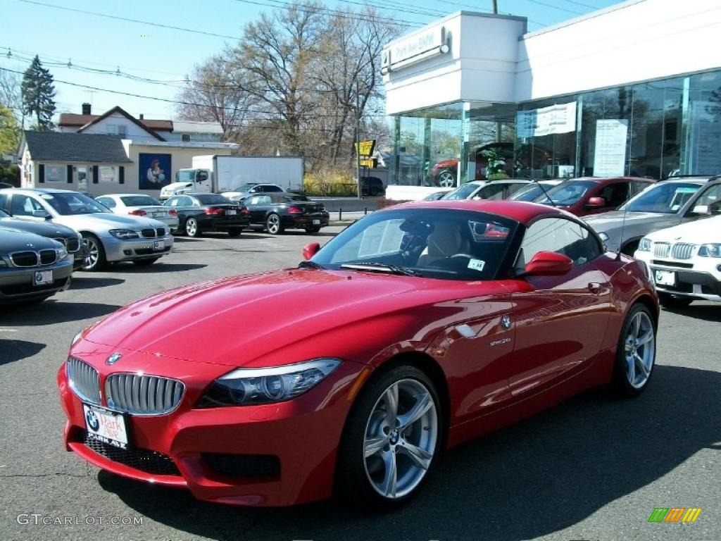 Crimson Red BMW Z4