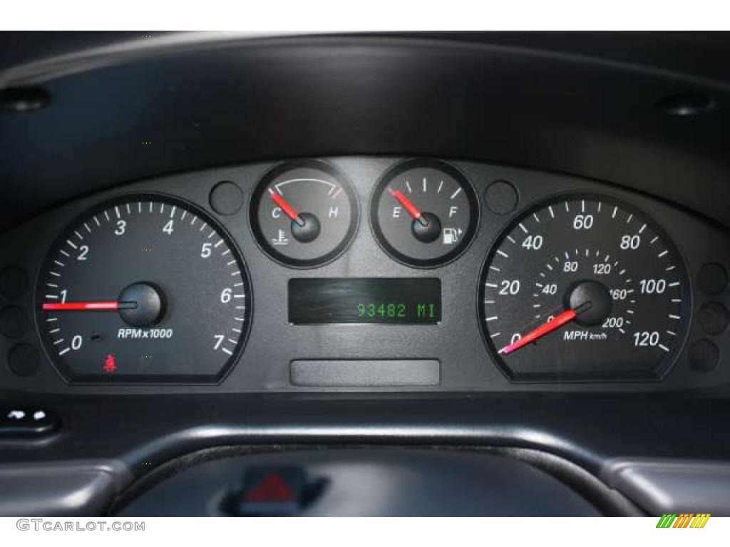 2004 Mercury Sable LS Premium Sedan Gauges Photo #48398988