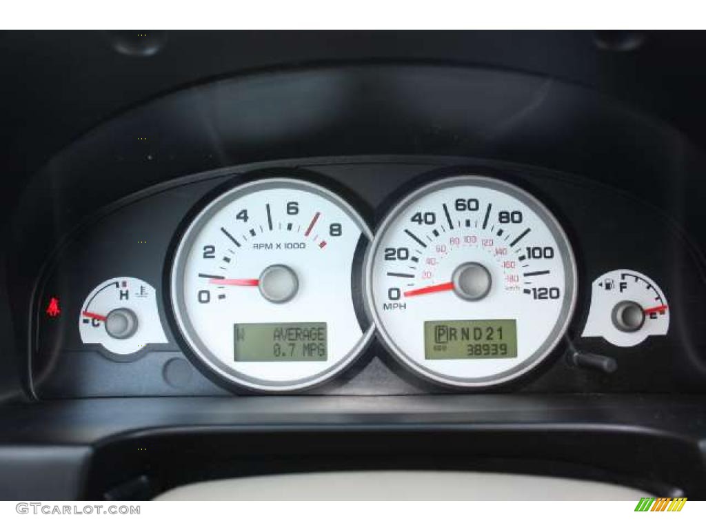 2007 Ford Escape Limited Gauges Photo #48399375