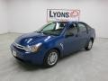 2008 Vista Blue Metallic Ford Focus SE Sedan  photo #1