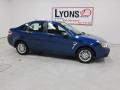 2008 Vista Blue Metallic Ford Focus SE Sedan  photo #22