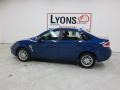 2008 Vista Blue Metallic Ford Focus SE Sedan  photo #33