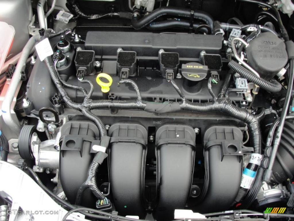 2012 Ford Focus SE SFE Sedan 2.0 Liter GDI DOHC 16-Valve Ti-VCT 4 Cylinder Engine Photo #48401079
