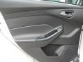 Charcoal Black 2012 Ford Focus SE SFE Sedan Door Panel