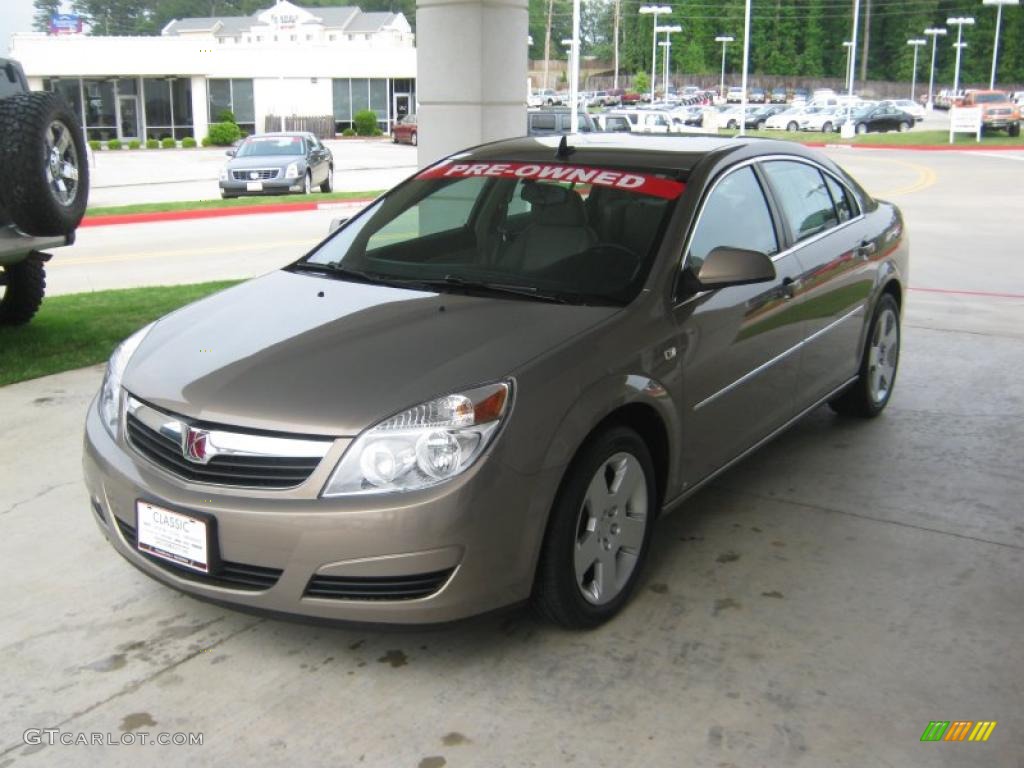 2008 Aura XE - Bronzed Pewter / Gray photo #1