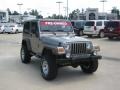 2005 Light Khaki Metallic Jeep Wrangler Sport 4x4  photo #7