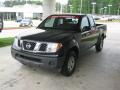 2008 Super Black Nissan Frontier XE King Cab  photo #1