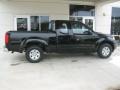 2008 Super Black Nissan Frontier XE King Cab  photo #5