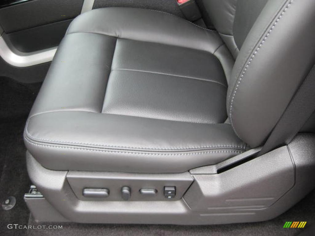 Black Interior 2011 Ford F150 FX4 SuperCrew 4x4 Photo #48403042